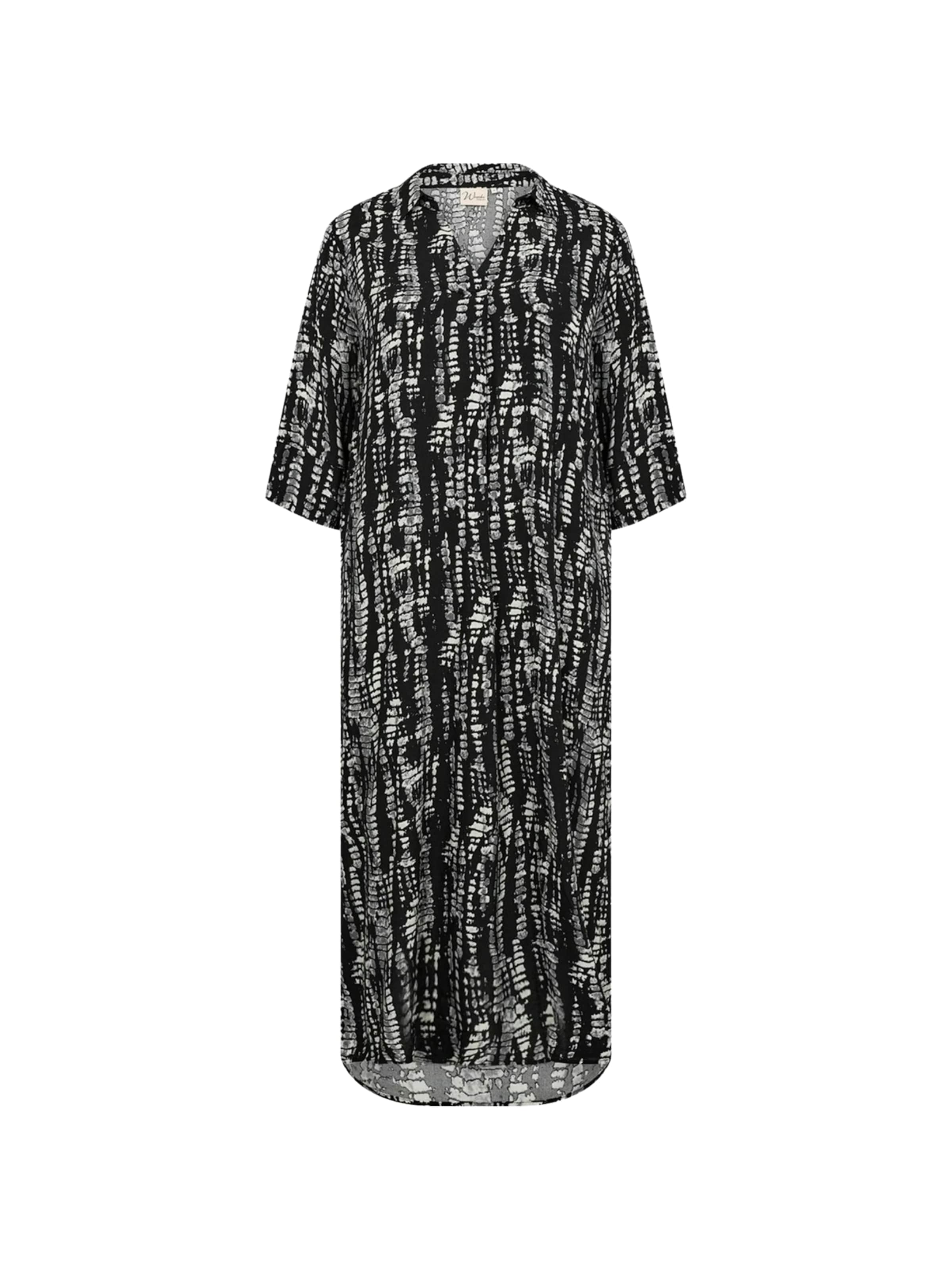 Wasabi Concept Kjole 'Kiwi' i sort: forside