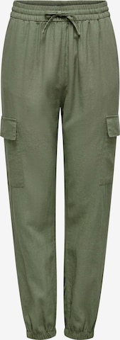 ONLY Loose fit Cargo Pants 'CARO' in Green: front