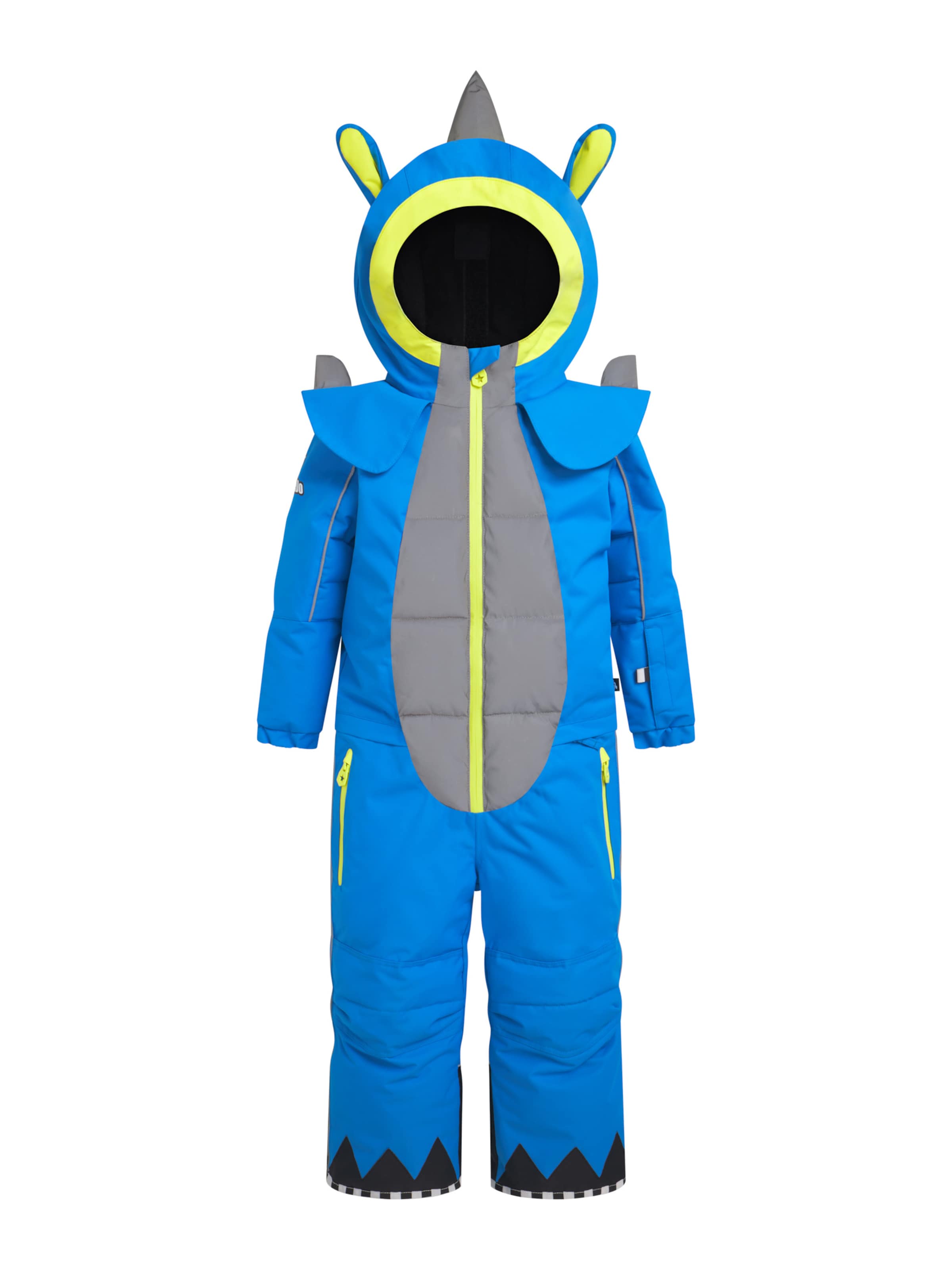 WeeDo Funktionsjakkesæt 'RHINO' i blå: forside