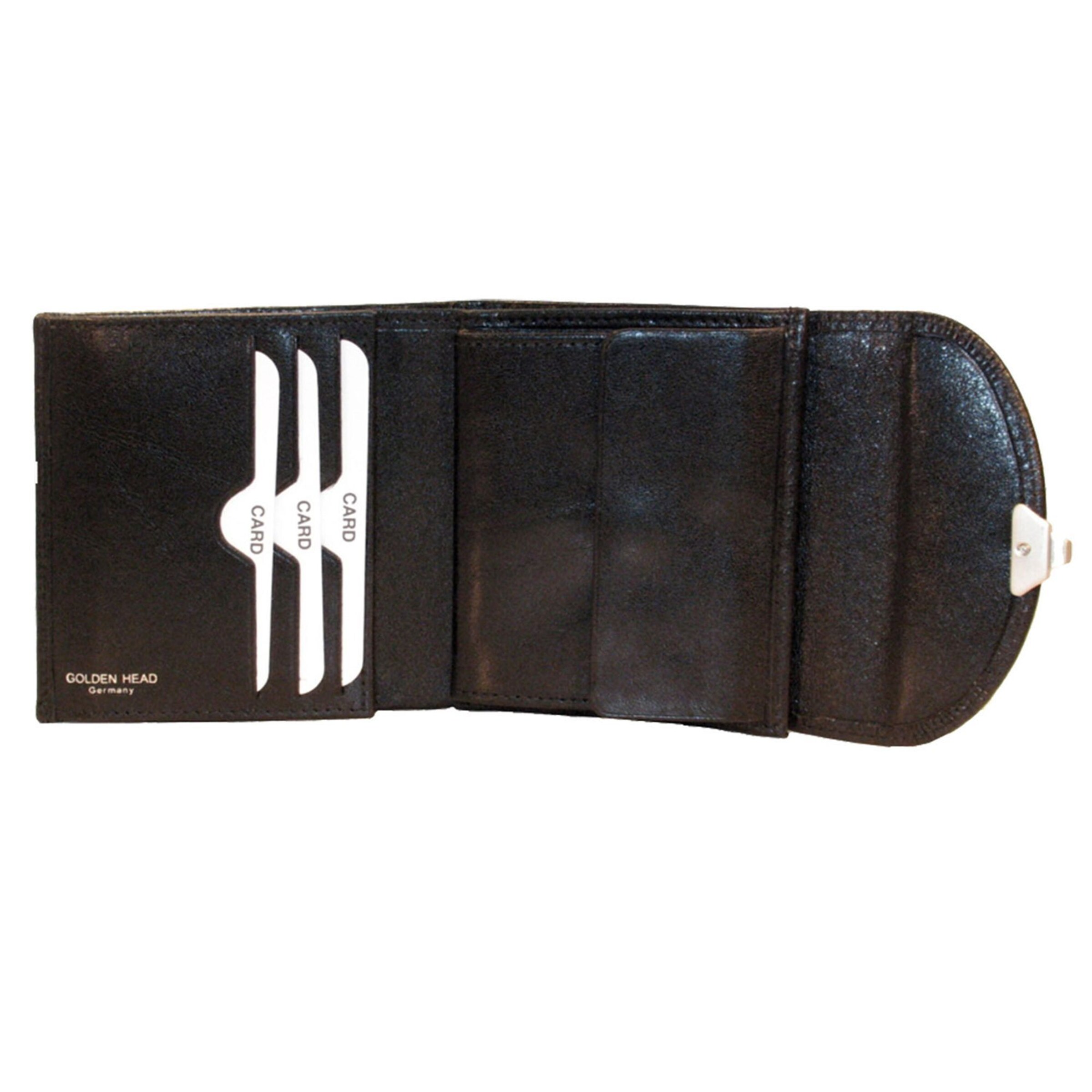 Portamonete 'Colorado' di GOLDEN HEAD in nero