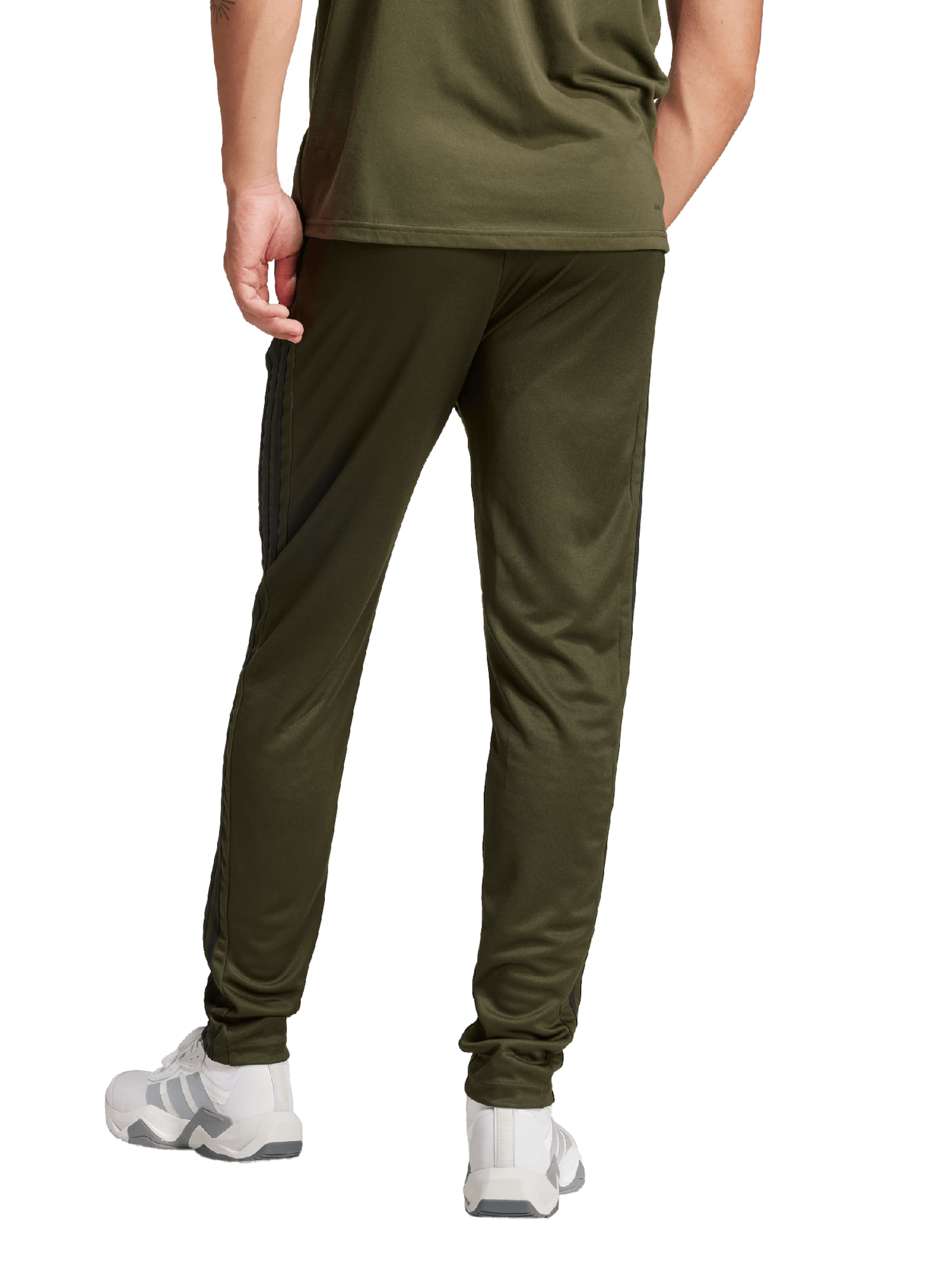 ADIDAS PERFORMANCE Конический (Tapered) Спортивные штаны 'Essentials' в Зеленый