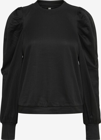 PULZ Jeans Shirt in Black: front