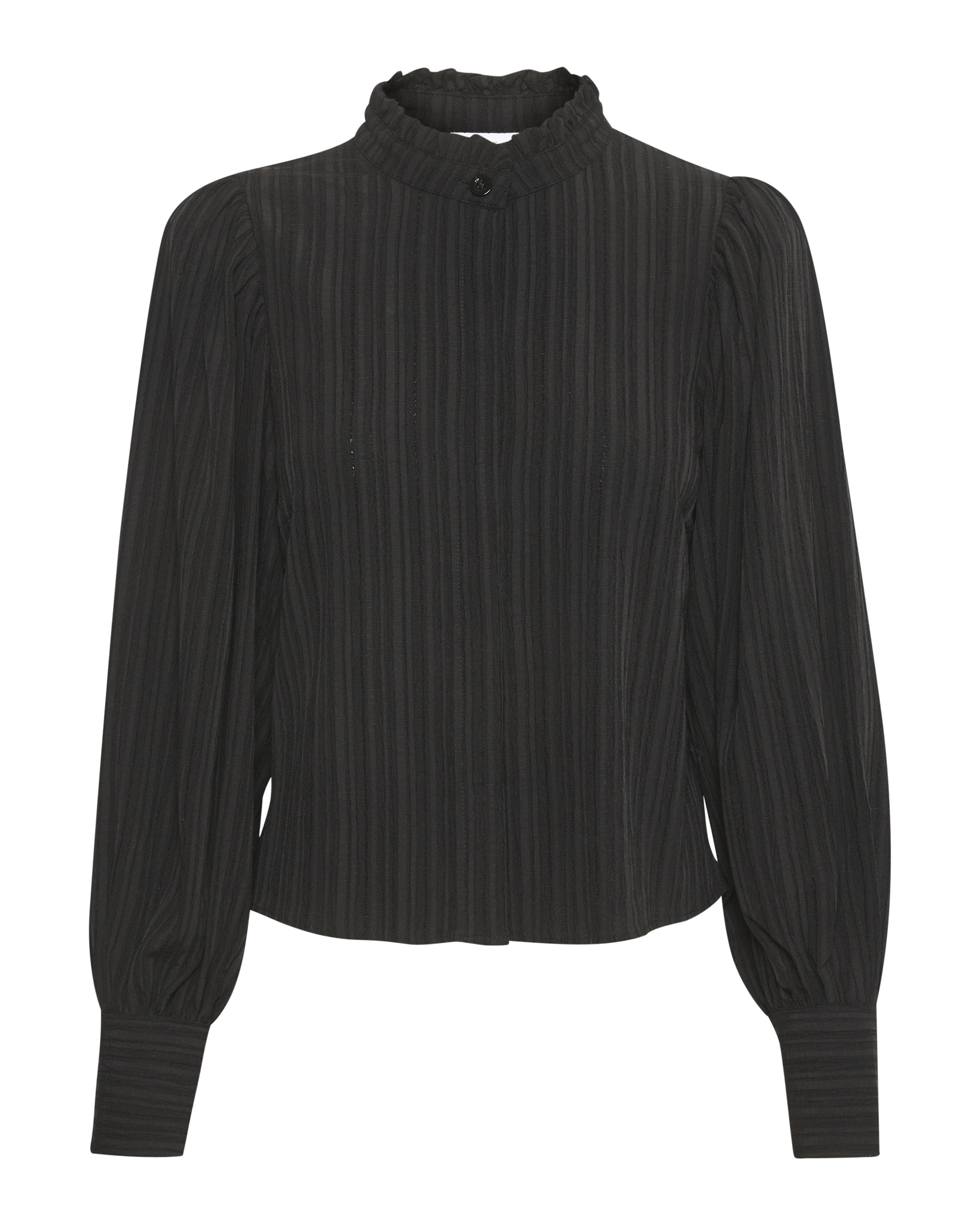 Chemisier 'Frosty' KAREN BY SIMONSEN en noir : devant