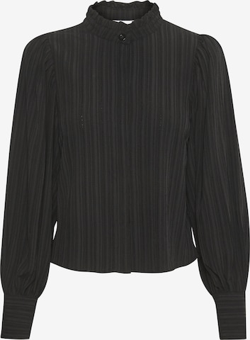 KAREN BY SIMONSEN Blouse 'Frosty' in Black: front