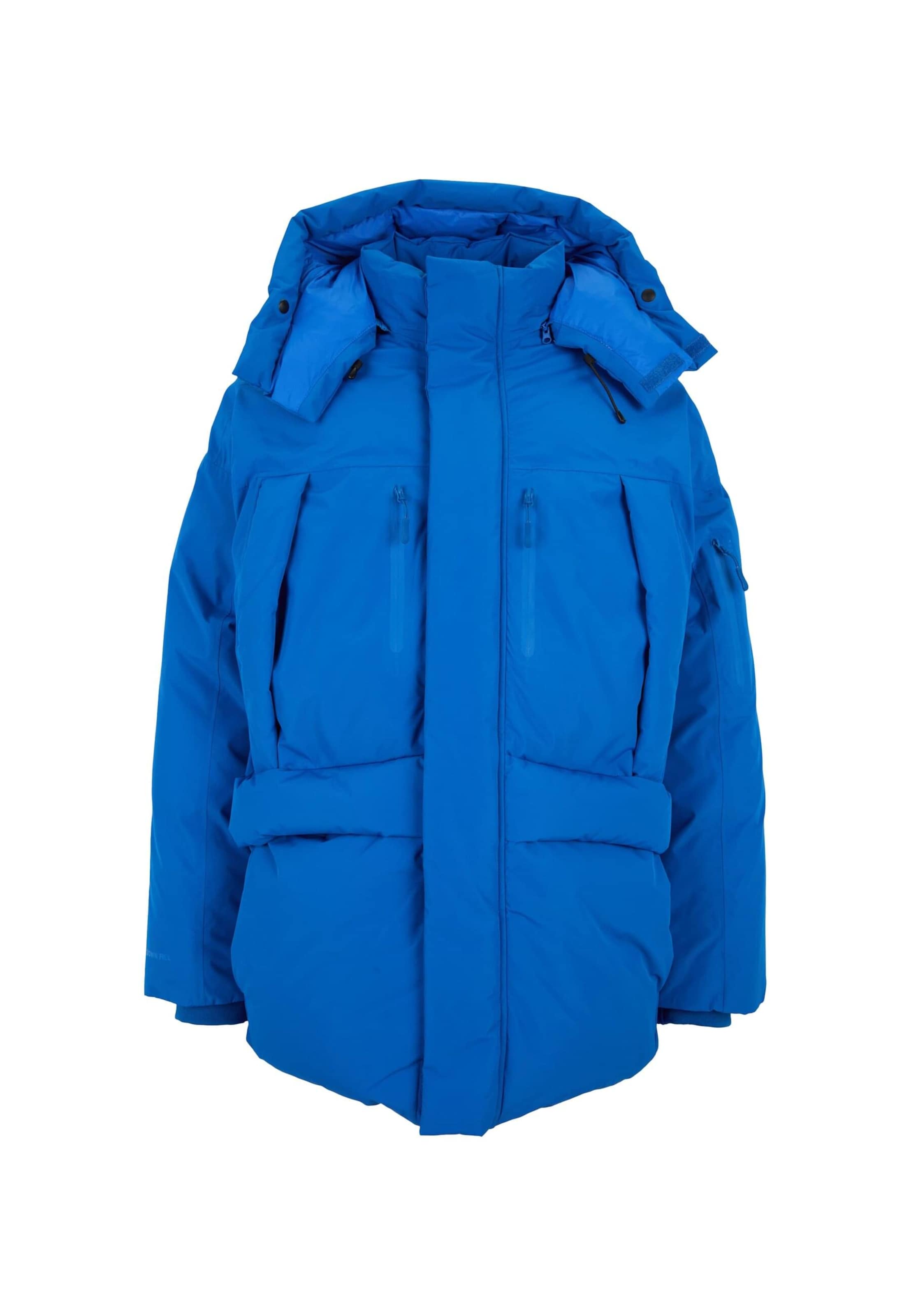 JACK & JONES Winter jacket 'Alpine' in Blue: front