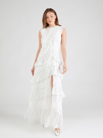 True Decadence Платье в Белый: спереди
