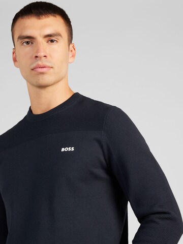 BOSS Pullover 'Momentum' in Blau