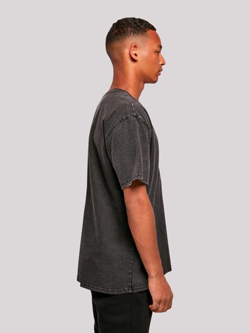 F4NT4STIC Shirt 'Atari Asteroids Retro Gameplay' in Black