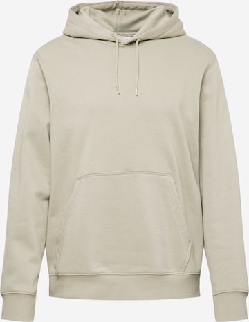 WEEKDAY Sweatshirt i grøn: forside