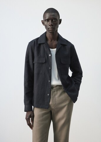 MANGO MAN Between-Season Jacket 'Umbria' in Blue: front