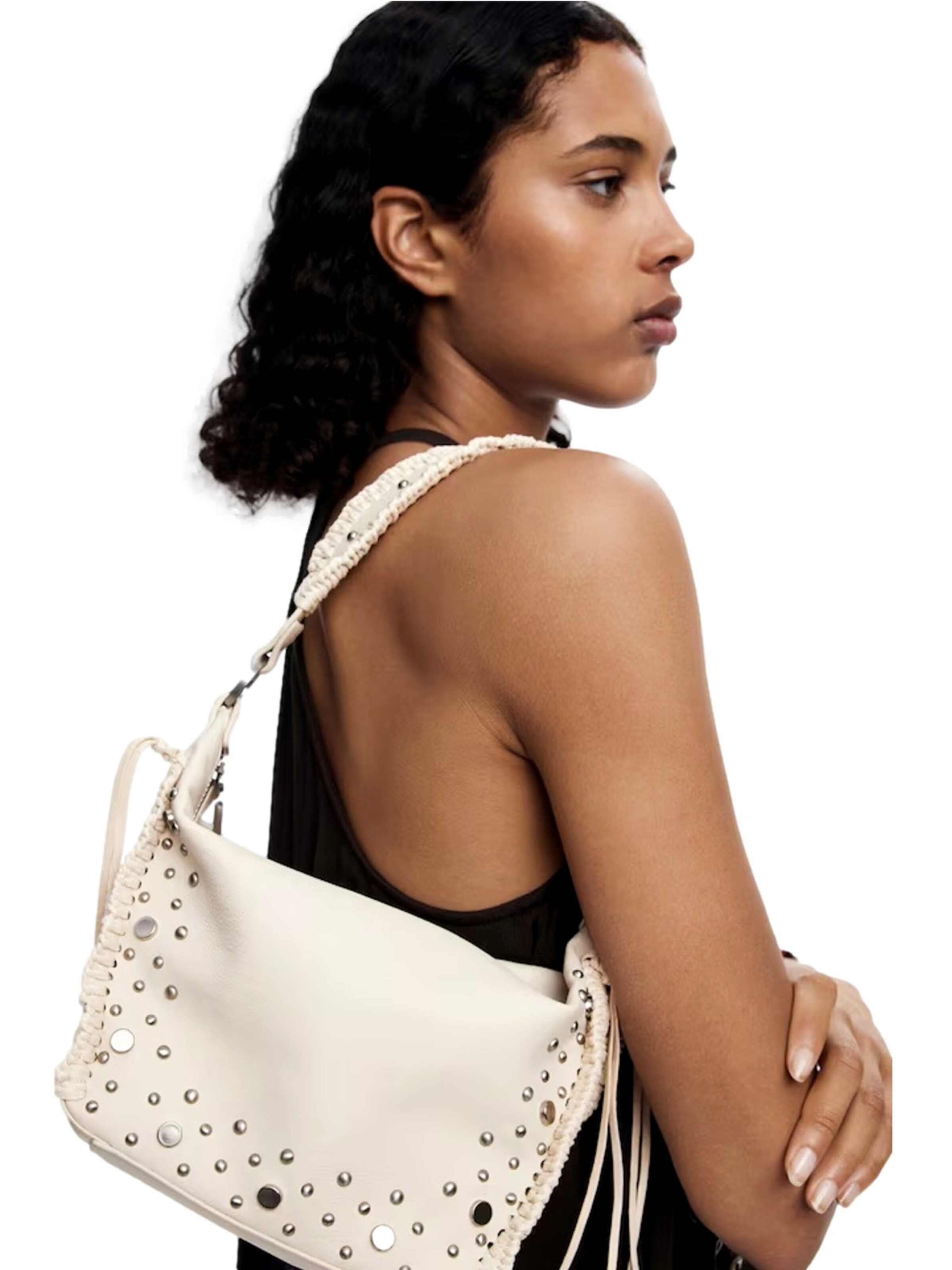 Sacs à main 'Litio Black Dortmund' Desigual en noir : devant