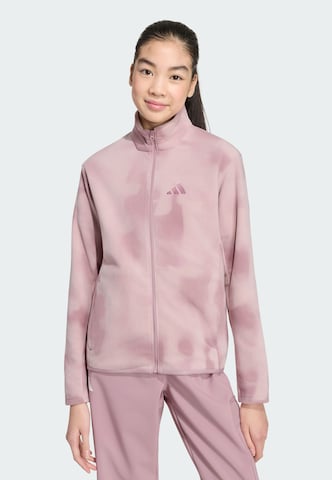 ADIDAS TERREX - Chaqueta polar funcional en lila: frente