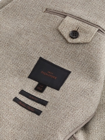Next Slim Fit Forretningsjakke 'Nova Fides' i grå