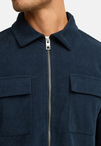 INDICODE JEANS Regular fit Overhemd 'Nemoto' in Blauw