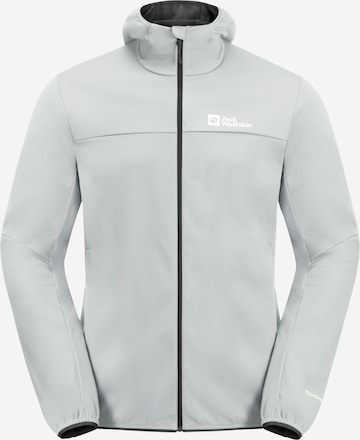 Veste de sport JACK WOLFSKIN en gris : devant