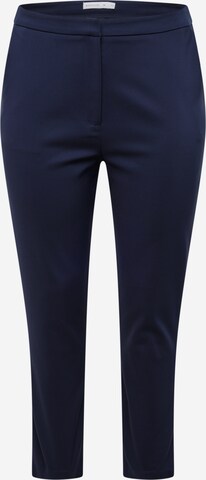 Warehouse Curve Slimfit Kalhoty – modrá: přední strana