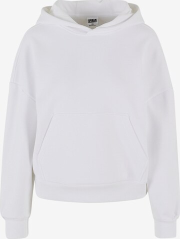 Sweat-shirt Urban Classics en blanc : devant