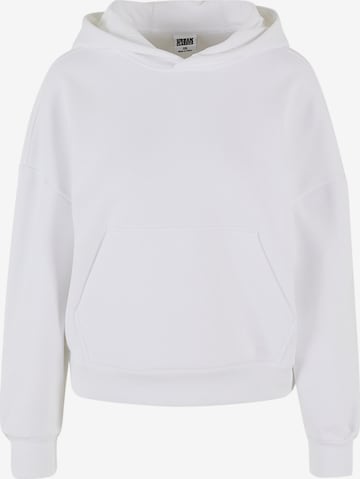 Urban Classics Sweatshirt in White: front