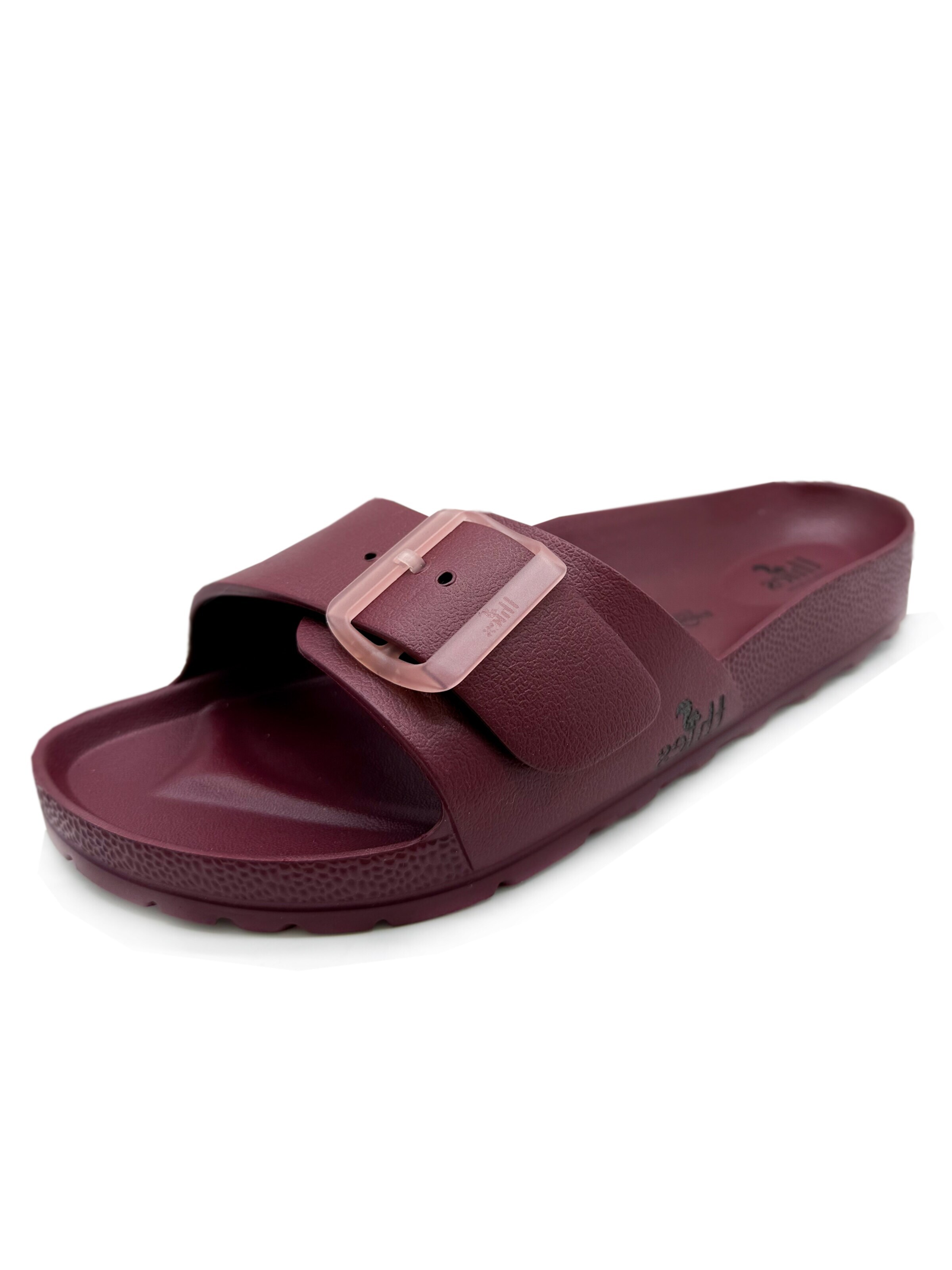 thies Mules 'thies 1856 ® Ecofoam Strap Sandal' in Red: front