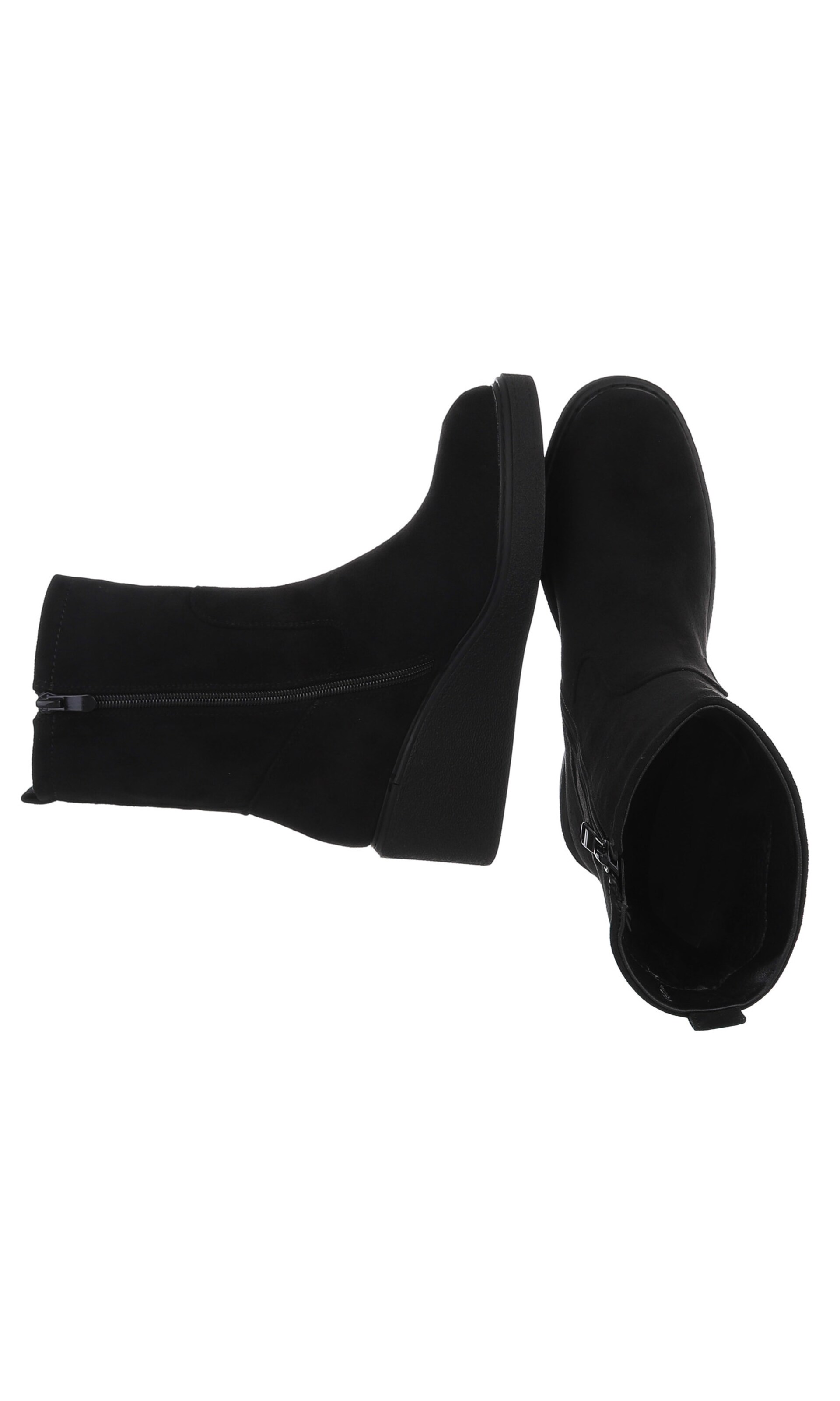 Ital-Design Ankle Boots in Black
