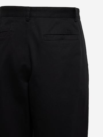 Wide Leg Pantalon à pince 'MILO' Wax London en noir