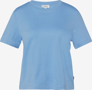 T-shirt ' ' s.Oliver en bleu : devant