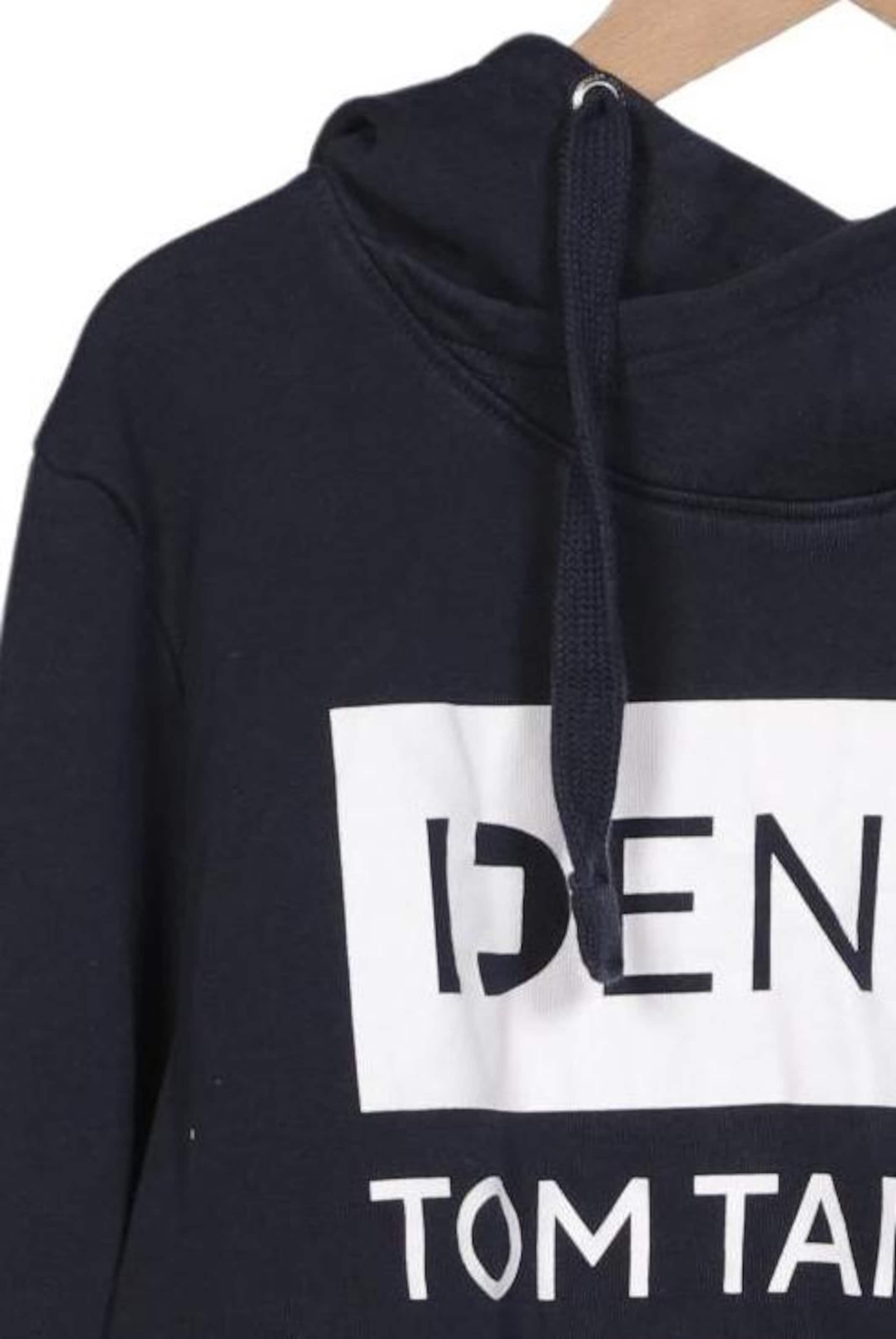 TOM TAILOR Kapuzenpullover L in Blau