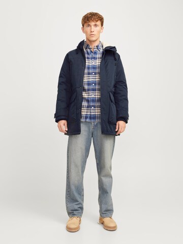 JACK & JONES Parka 'JJEPolar' in Blau