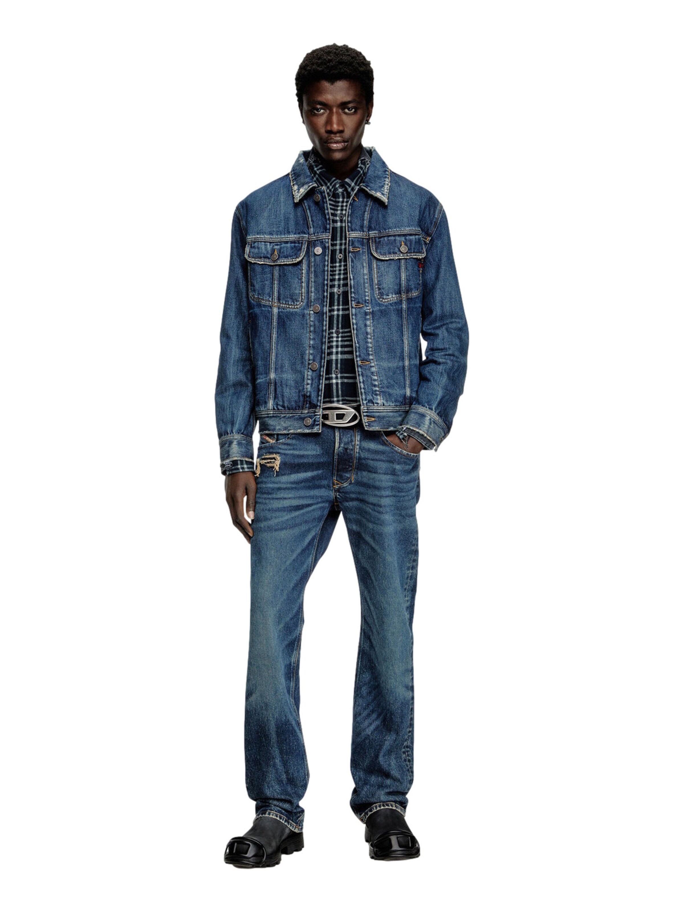 regular Jeans '1985 Larkee' di DIESEL in blu
