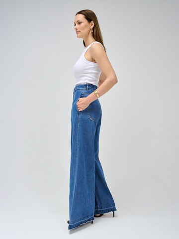 Salsa Jeans Wide Leg Jeans in Blau