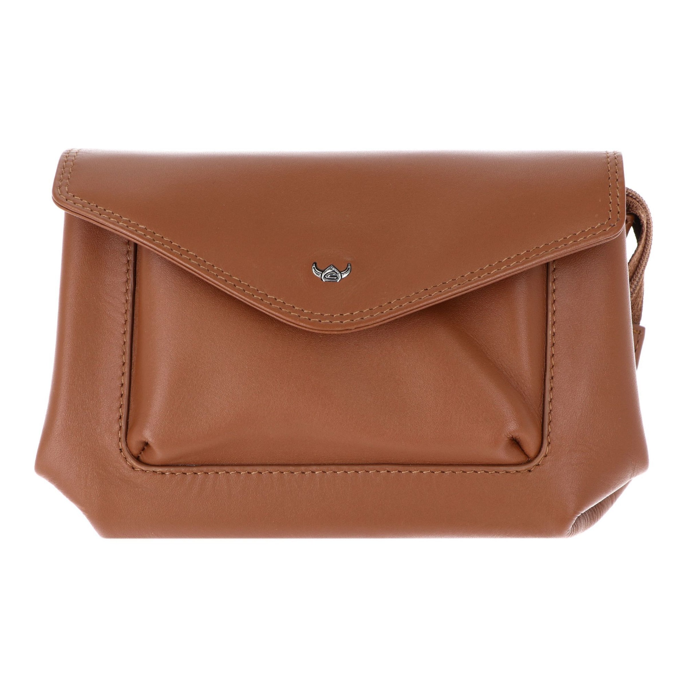 GOLDEN HEAD Wallet 'Polo' in Brown: front