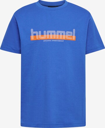 Hummel Functioneel shirt in Blauw: voorkant