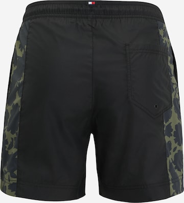 Tommy Jeans Badeshort in Schwarz