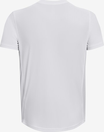 T-Shirt fonctionnel 'Challenger' UNDER ARMOUR en blanc