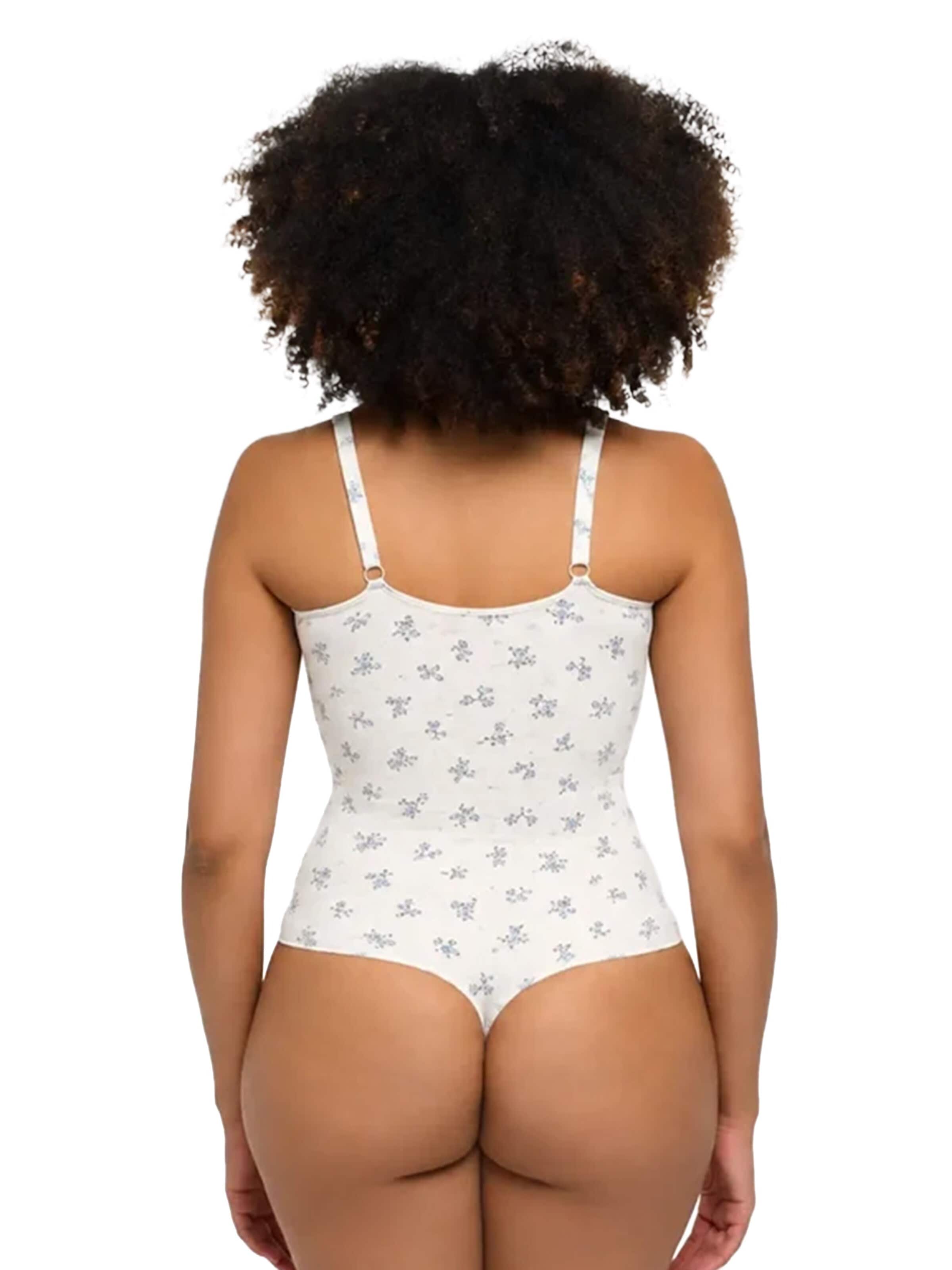 Body modelant 'Bodysuit Sculpting Shapewear mit Lace' cfab en blanc