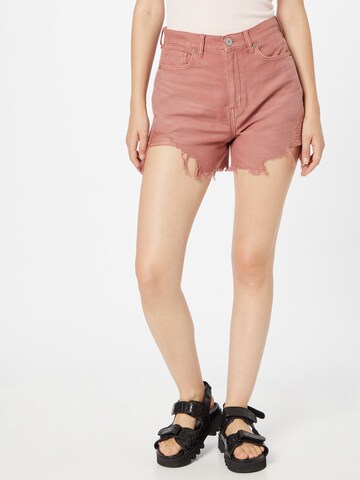 American Eagle Regular Shorts in Rot: predná strana