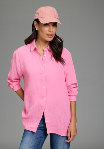 LAURA SCOTT Bluse in Pink: Vorderseite