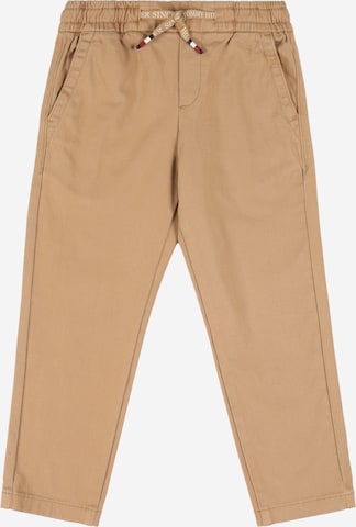 TOMMY HILFIGER Regular Broek in Bruin: voorkant