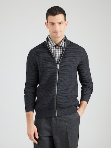 Vestes en maille Lindbergh en bleu : devant