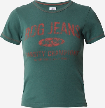 T-shirt BDG Urban Outfitters en vert : devant