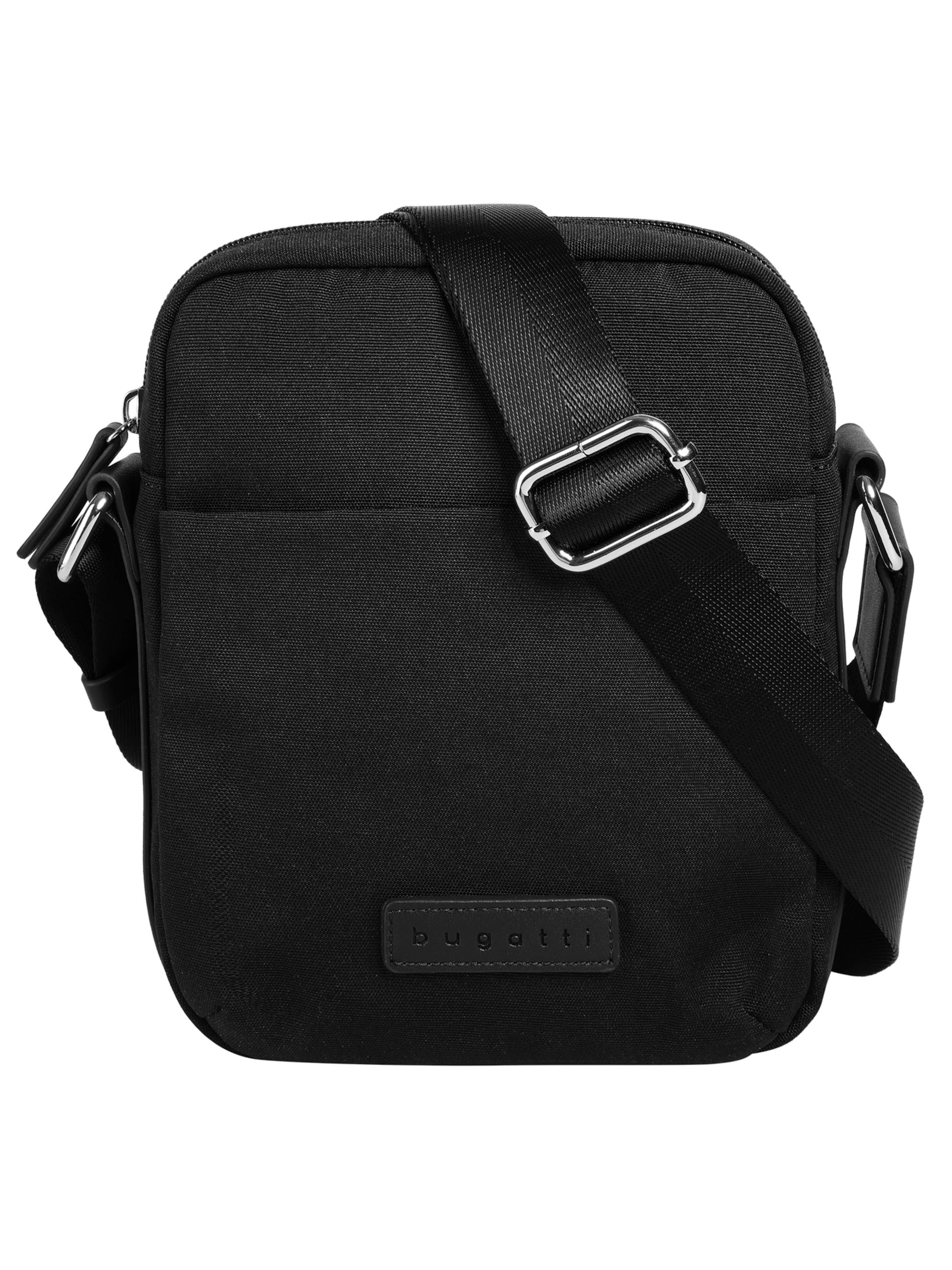 bugatti Crossbody Bag 'MARO' in Black: front