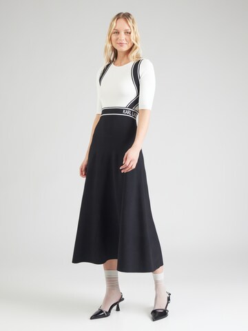 Karl Lagerfeld Knit dress in Black: front