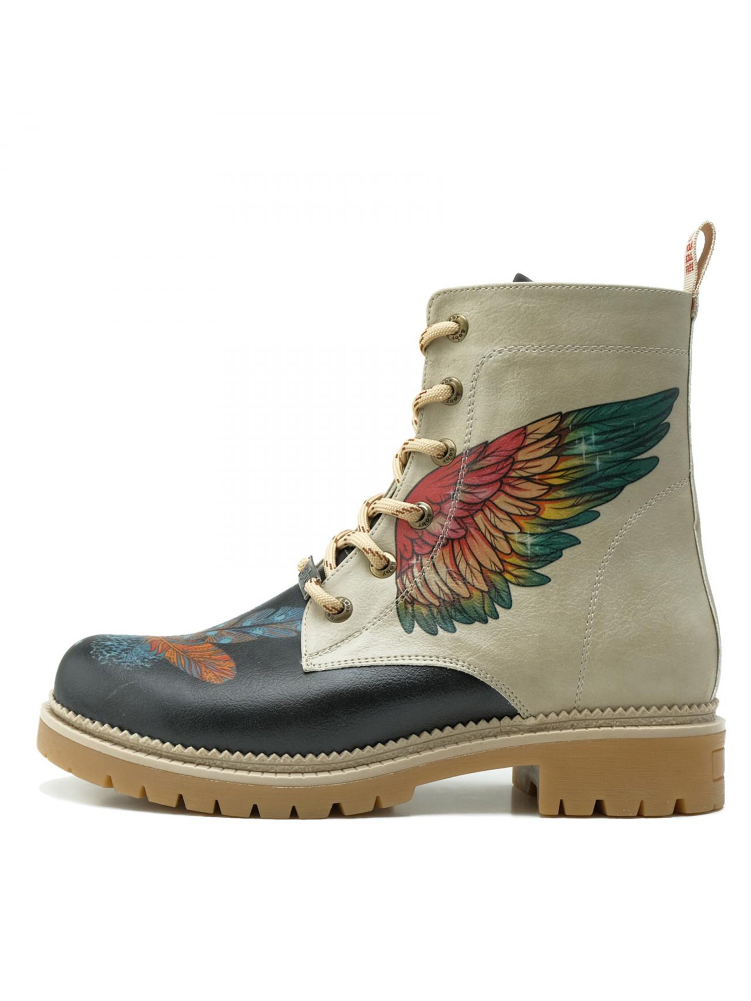 Stivale stringato 'Women's shoes Goby ankle boots NJR149' di Goby in colori misti