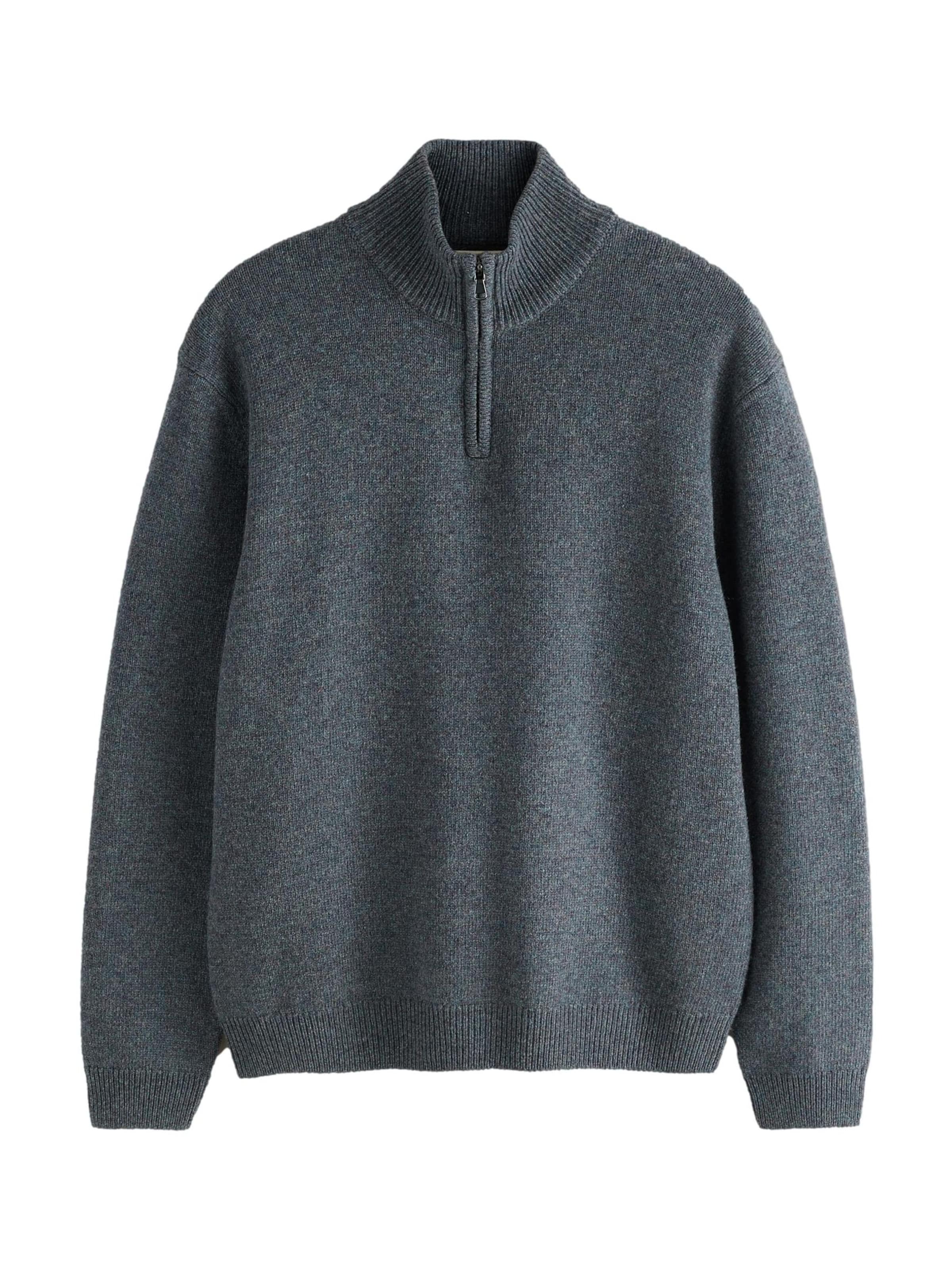 Next Pullover in M in dunkelgrau, Produktansicht