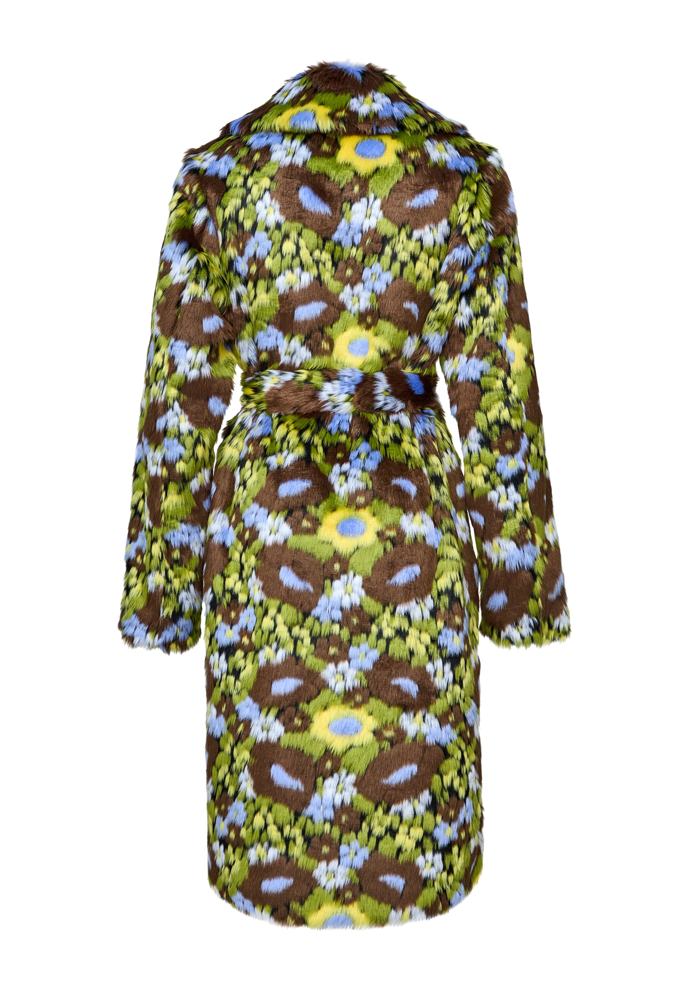 CESARE GASPARI Winter Coat in Green