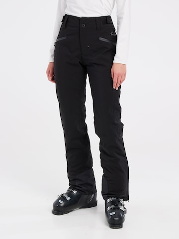 PROTEST Slim fit Workout Pants 'KENSINGTON' in Black: front