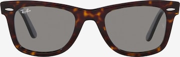 Lunettes de soleil 'Wayfarer' Ray-Ban en marron