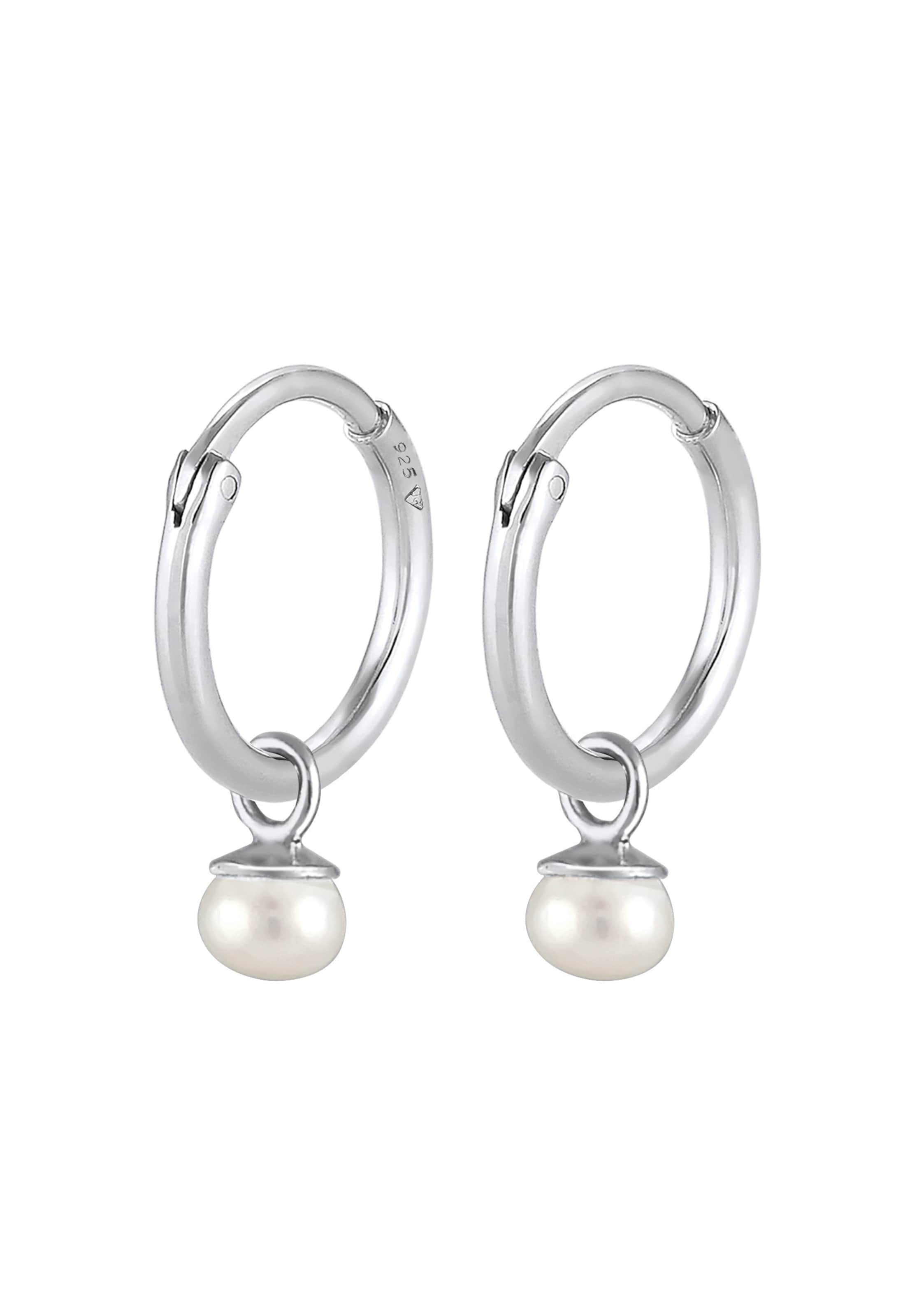 ELLI PREMIUM Earrings in Silver: front