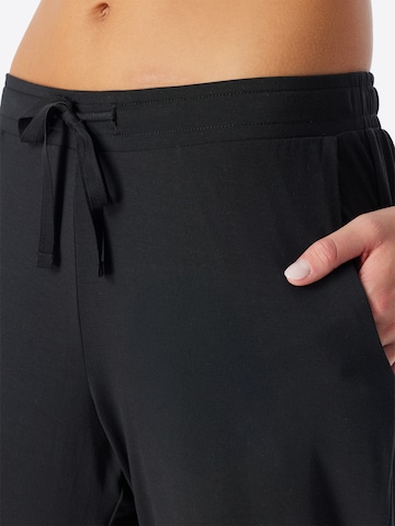 Pantalon de pyjama ' Mix Relax ' SCHIESSER en noir