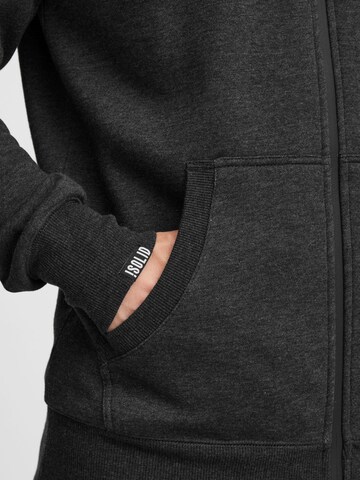 !Solid Kapuzensweatjacke 'Bene zip' in Grau